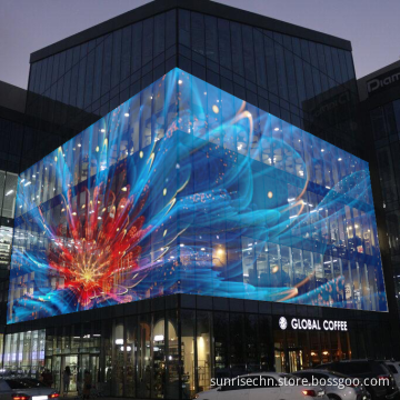High-Transparency LED Film: Self-Adhesive Display Solutions for Building Advertising and Transparent Windows